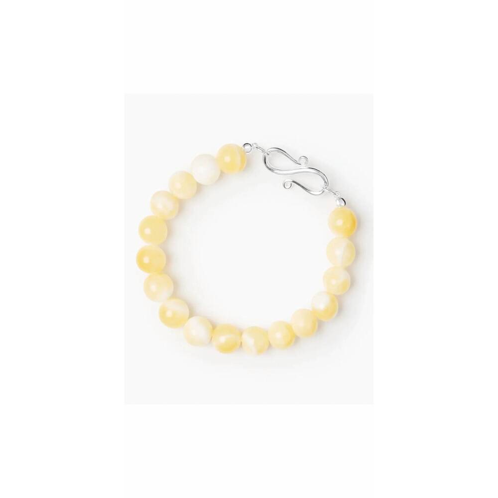NEW LIÉ STUDIO women's mary bracelet in beige topaz